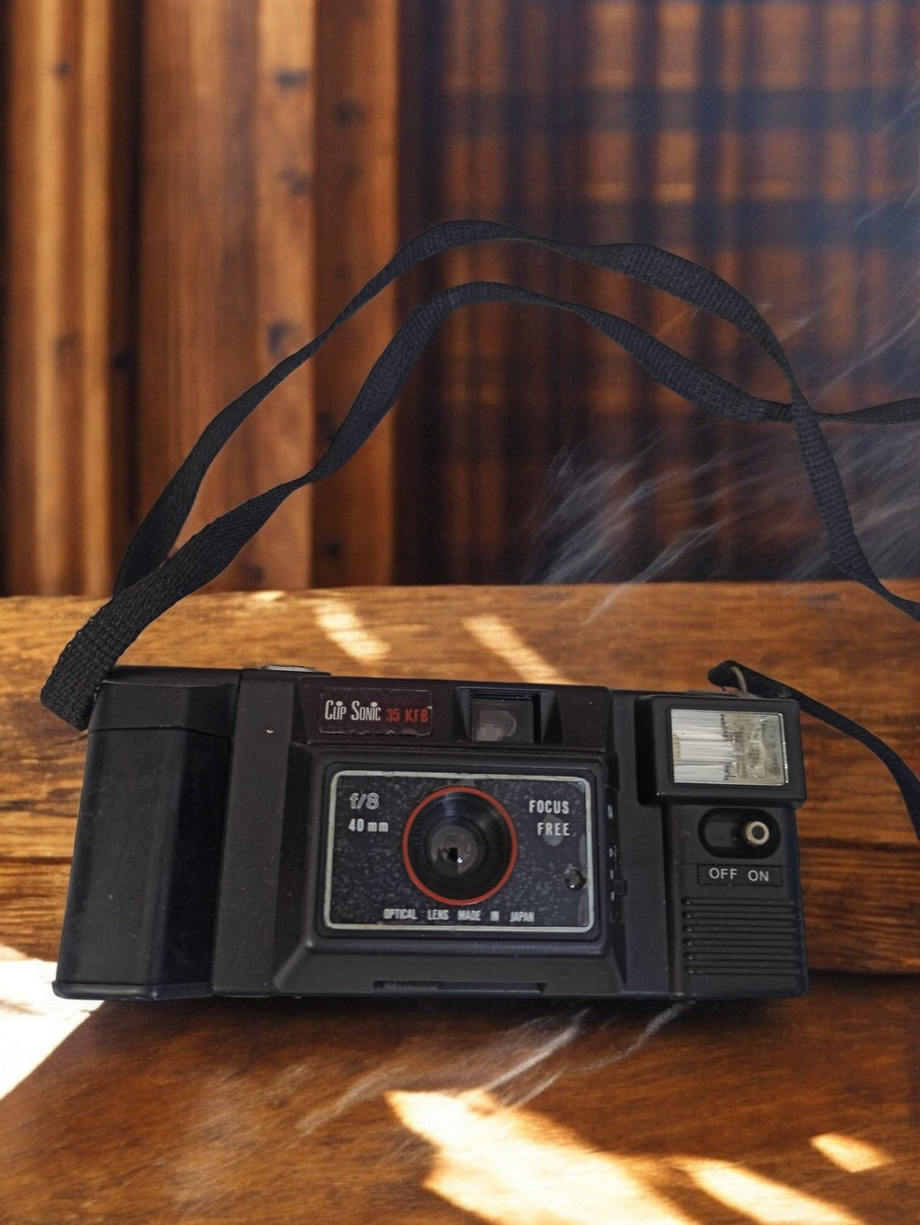 Appareil photo vintage Clip Sonic 35 KF8 noir Japon rétro focus free