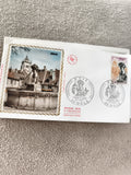 Lettre Premier Jour Dole 1971 FDC timbre ancien philatélie cachet France