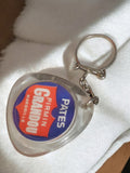 Porte-clés vintage Pâtes Firmin Grandou Marseille rétro publicitaire ancien