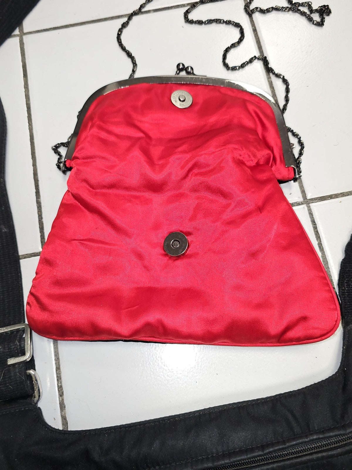 Lot 2 sacs bandoulière vintage dont ancien Longchamp, sac rétro collection
