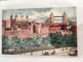 Carte postale ancienne Tower of London Tower Bridge Londres CPA Angleterre UK