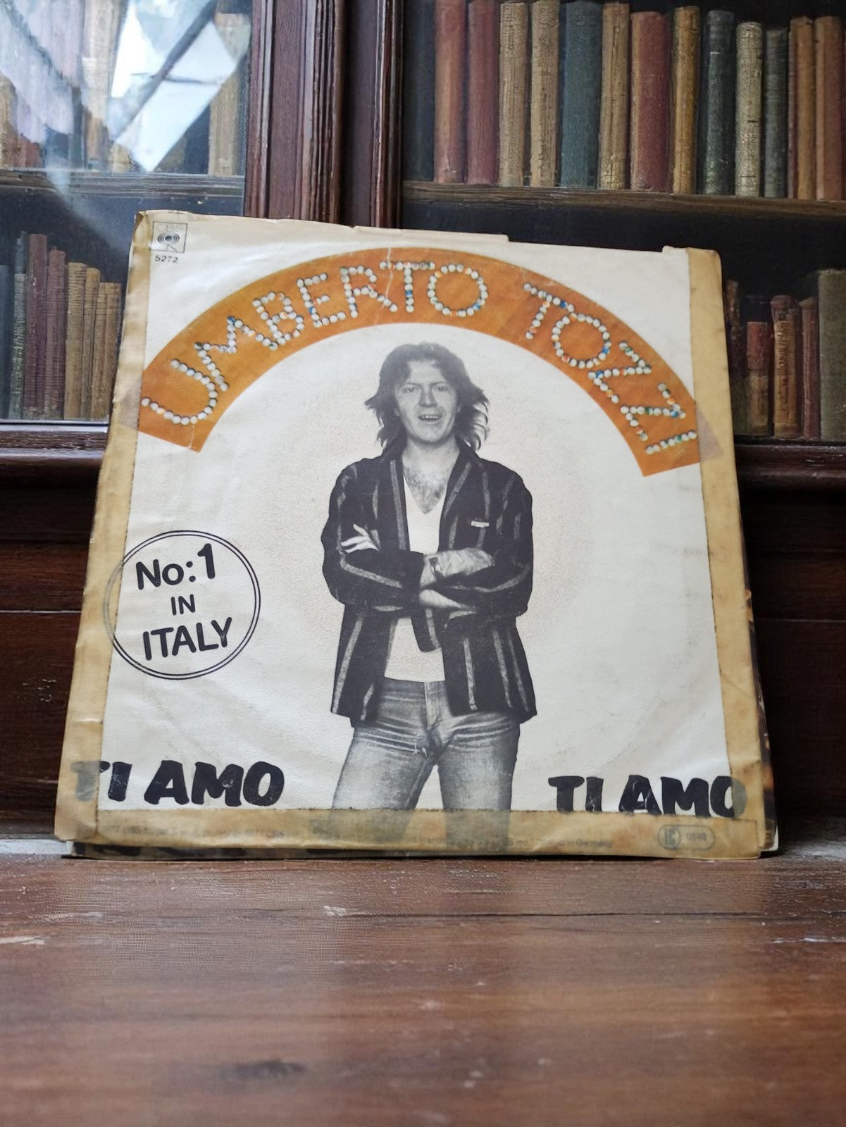 Vinyle 45 tours Umberto Tozzi Ti Amo vintage années 70 pochette originale
