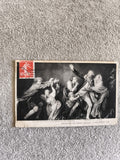 Carte postale CPA La malédiction paternelle Greuze Musée du Louvre 1906