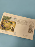 Enveloppe FDC premier jour Croix-Rouge 1978 Fables de la Fontaine illustrée