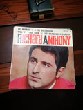 Disque vinyle ancien Richard Anthony Columbia vintage rétro 45 tours français