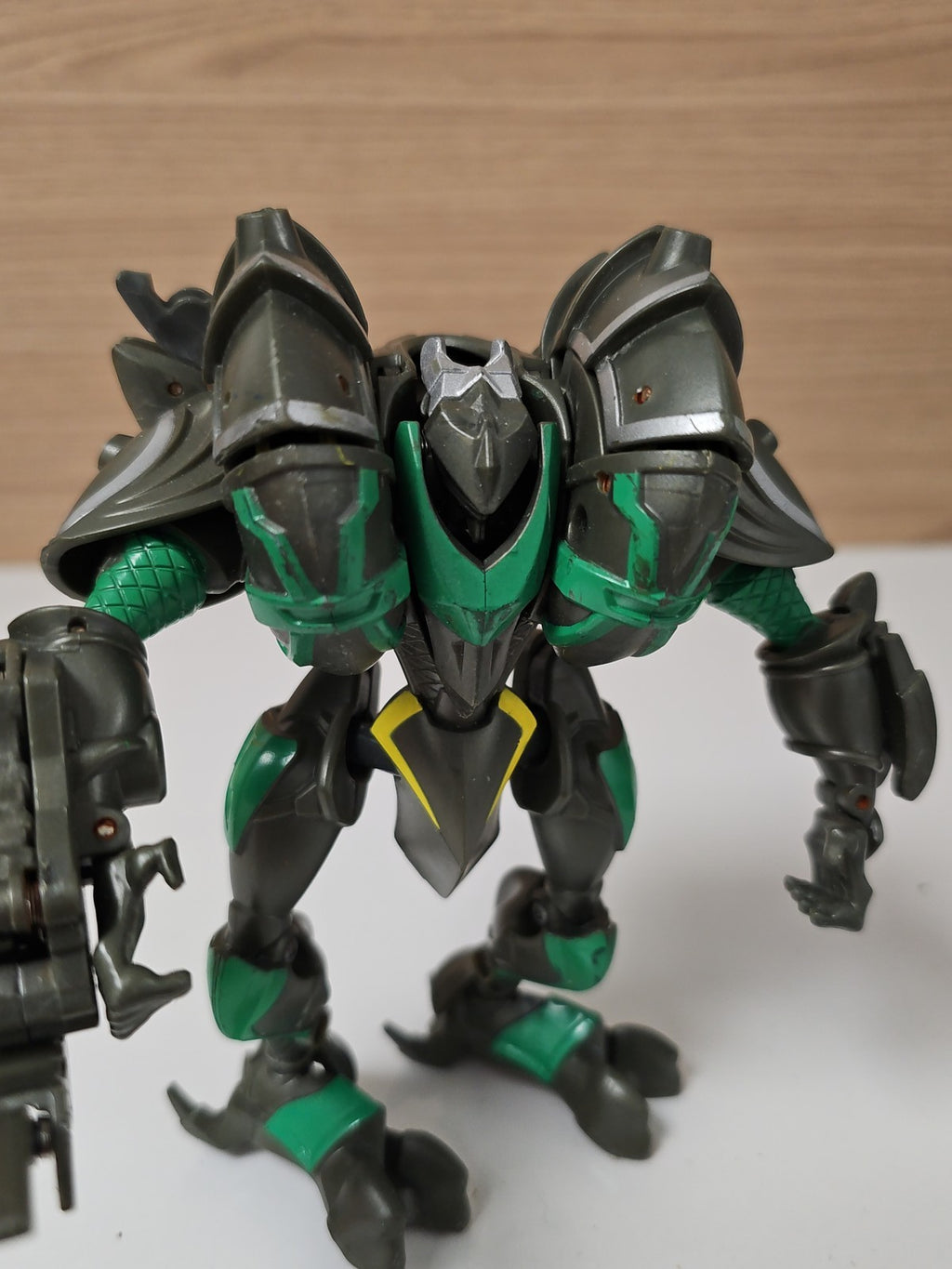 Bakugan Mechtanium Surge Mechtogan Titan Fiber Titan figurine articulée d'occasi