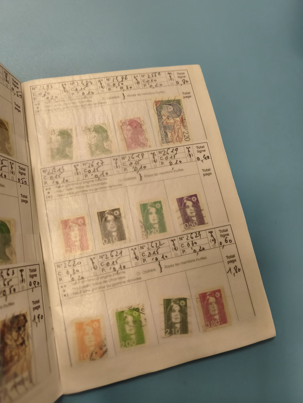 Lot timbres carnet à choix ancien Yvert & Tellier collection France classiques