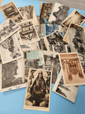 Lot cartes postales anciennes CPA divers lieux France et Europe vintage vrac
