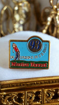 Pin's vintage Marius Ferrat 93 émaillé golf ? badge ancien années 90