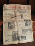 Journal ancien Le Provençal années 50 presse vintage rétro France