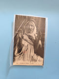 Vintage carte postale ancienne Maroc scène prière collection art oriental rare