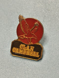 Vintage pin's Clan Campbell aigle doré émaillé écusson collection whisky
