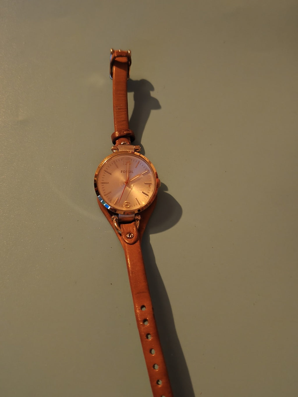 Montre Fossil ES3565 femme, montre-bracelet élégante d'occasion, marque Fossil