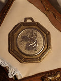 Médaille octogonale chien France 1986 vintage, Fête du Chien, rare souvenir