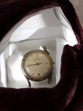 Montre homme vintage Sandoz ancienne cadran crème à restaurer, années 50-60