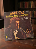 Disque vinyle 45 tours Sardou La Maladie d'Amour vintage années 70 Trema