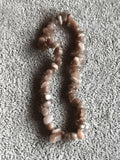 Bracelet pierres naturelles marron, perles irrégulières, style minéral