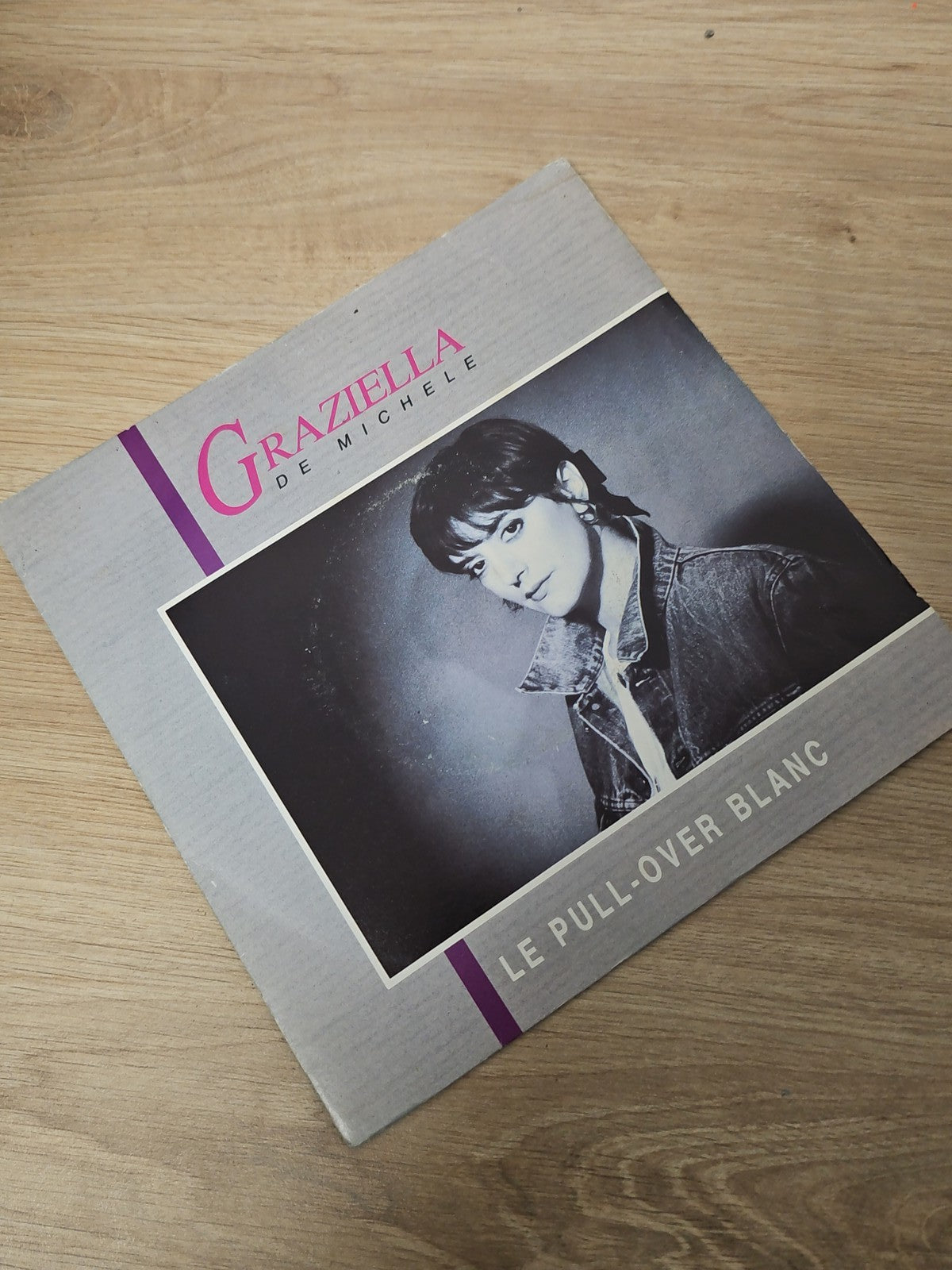Disque vinyle 45 tours rétro ancien Graziella ? Collection musique vintage