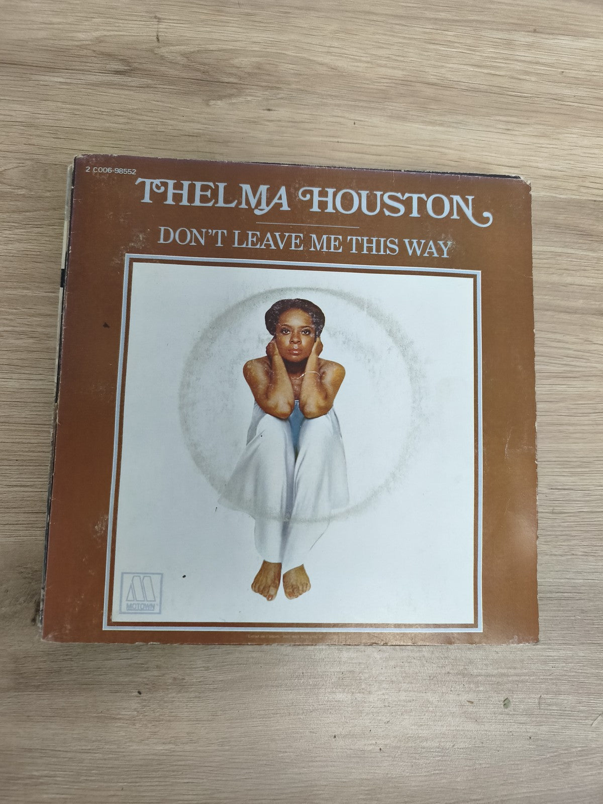 Vinyle 45 tours Thelma Houston ? Don't Leave Me This Way pochette marron