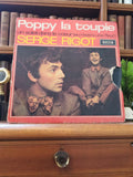 Vinyle 45 tours Serge Rigot Poppy la toupie DECCA vintage pochette abîmée
