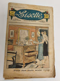 Ancien journal Lisette 1933, journal des fillettes, couverture illustrée, vintag