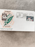 Lettre 1er jour Neuf-Brisach 1964 Fête du Muguet Exposition philatélique