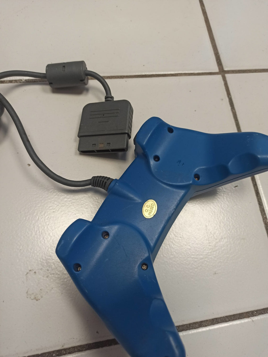 Manette Turbo Pad compatible PlayStation PS1 bouton Turbo, contrôleur filaire