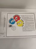 Feuillet CEF Championnats du Monde Judo 1979 France philatélie oblitération