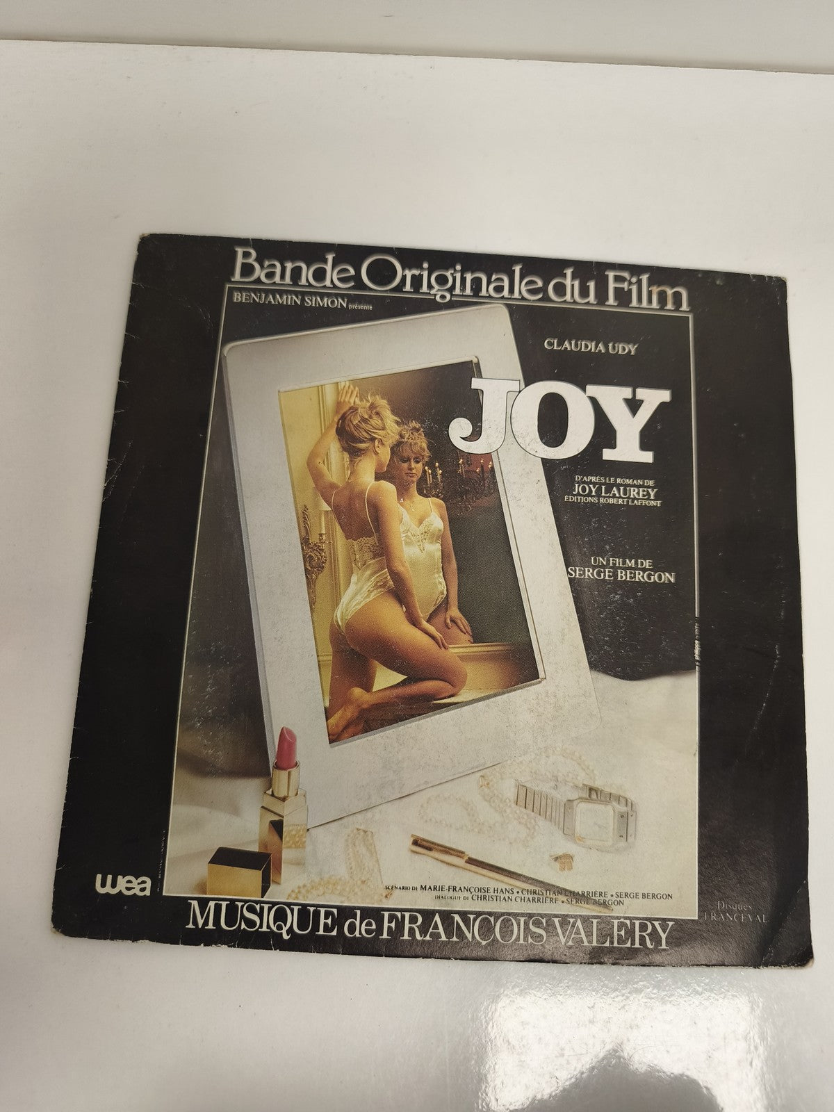 Vinyle 45 tours Joy BOF François Valery WEA pochette film années 80