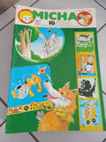 Magazine jeunesse Micha 10/1984 vintage ancien illustré années 80 presse rétro