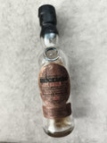 Miniature whisky Knockando Justerini & Brooks écusson doré partiellement remplie