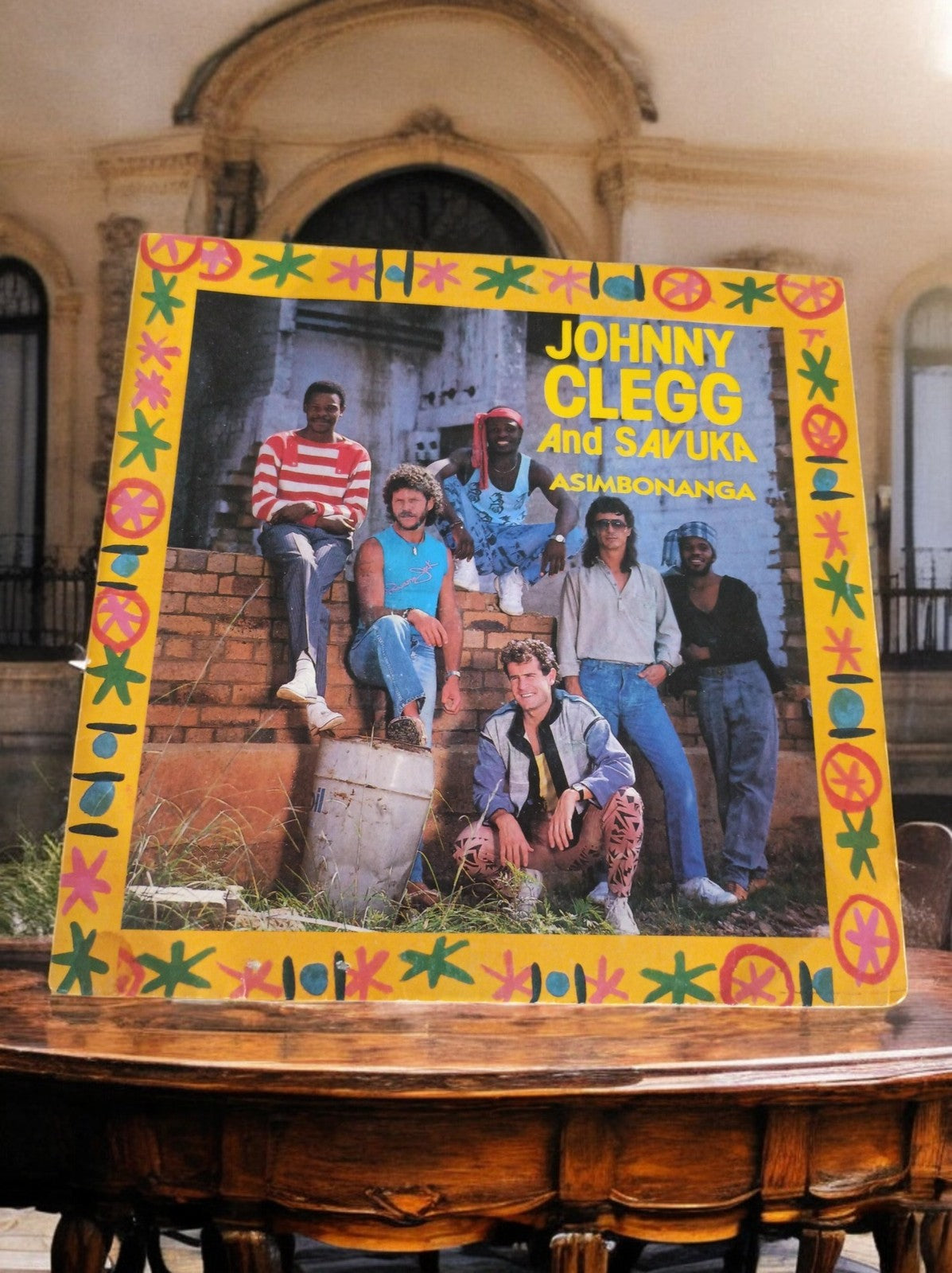 Vinyle 45T Johnny Clegg and Savuka Asimbonanga musique africaine vintage