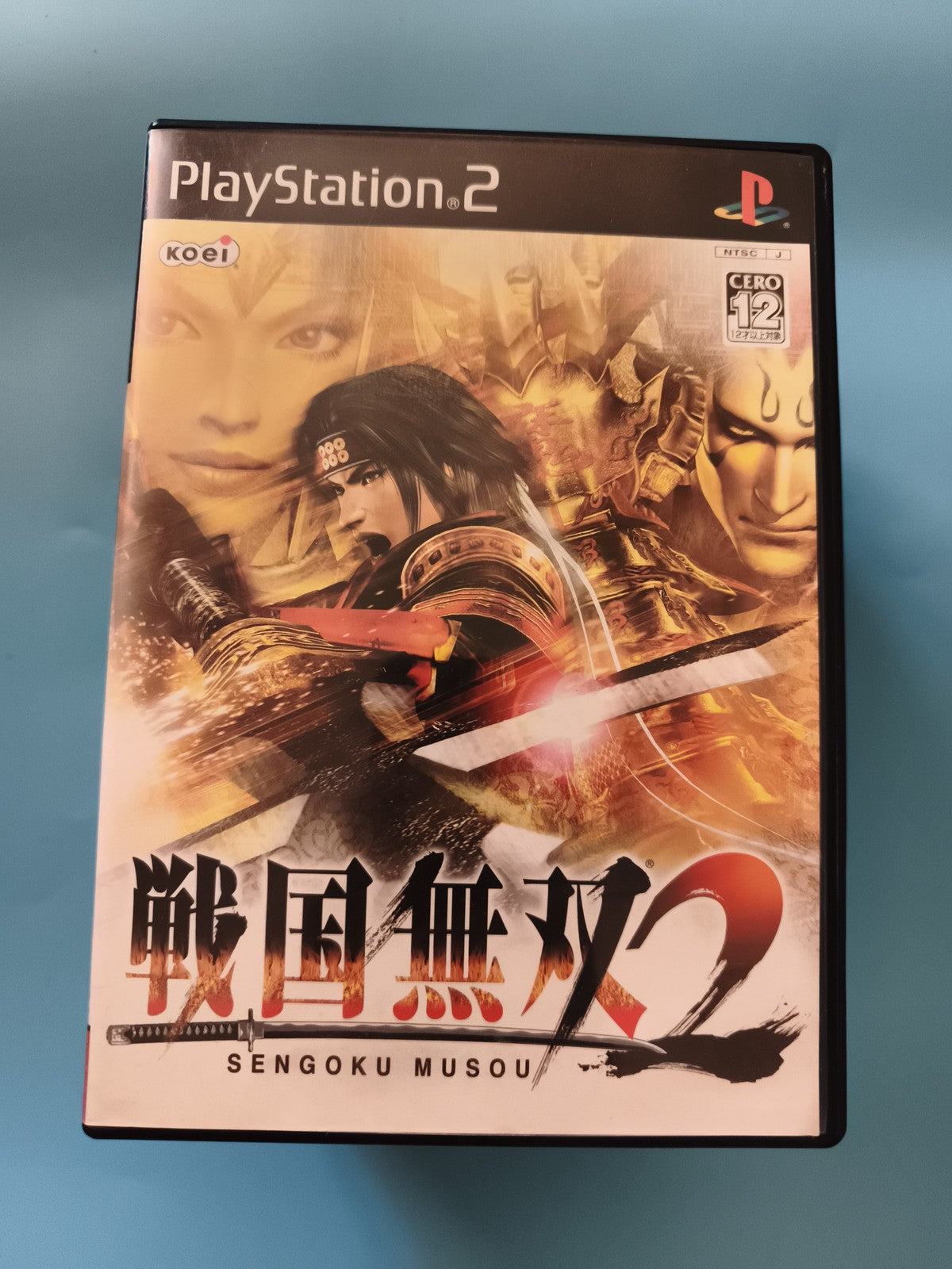 Jeu PS2 Sengoku Musou 2 import japonais PlayStation 2 Koei CERO 12