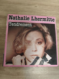 Vinyle 45T Nathalie Lhermitte Tendrement pochette rose état d'occasion