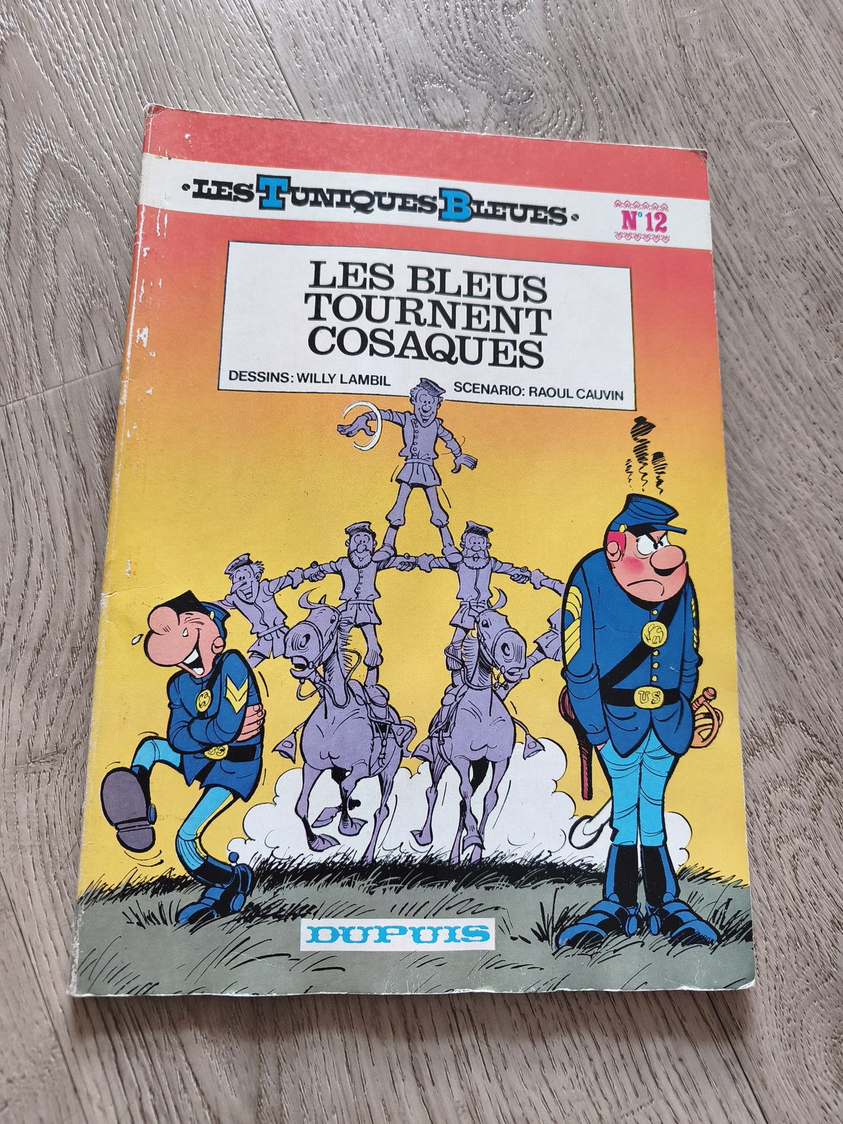 Ancienne BD vintage Les Tuniques Bleues Les Bleus Tournent Cosaques collection r