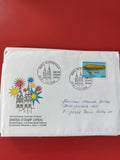 Enveloppe philatélie Swiss Stamp Open 1996 avec timbre suisse et cachets Wintert