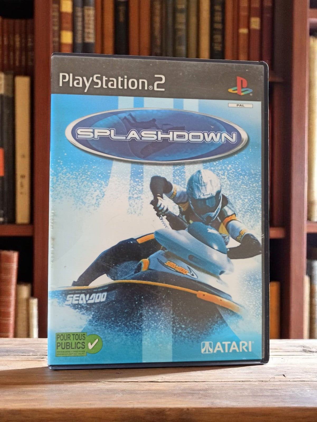 Jeu PS2 Splashdown Atari complet PAL vintage PlayStation 2 jet ski