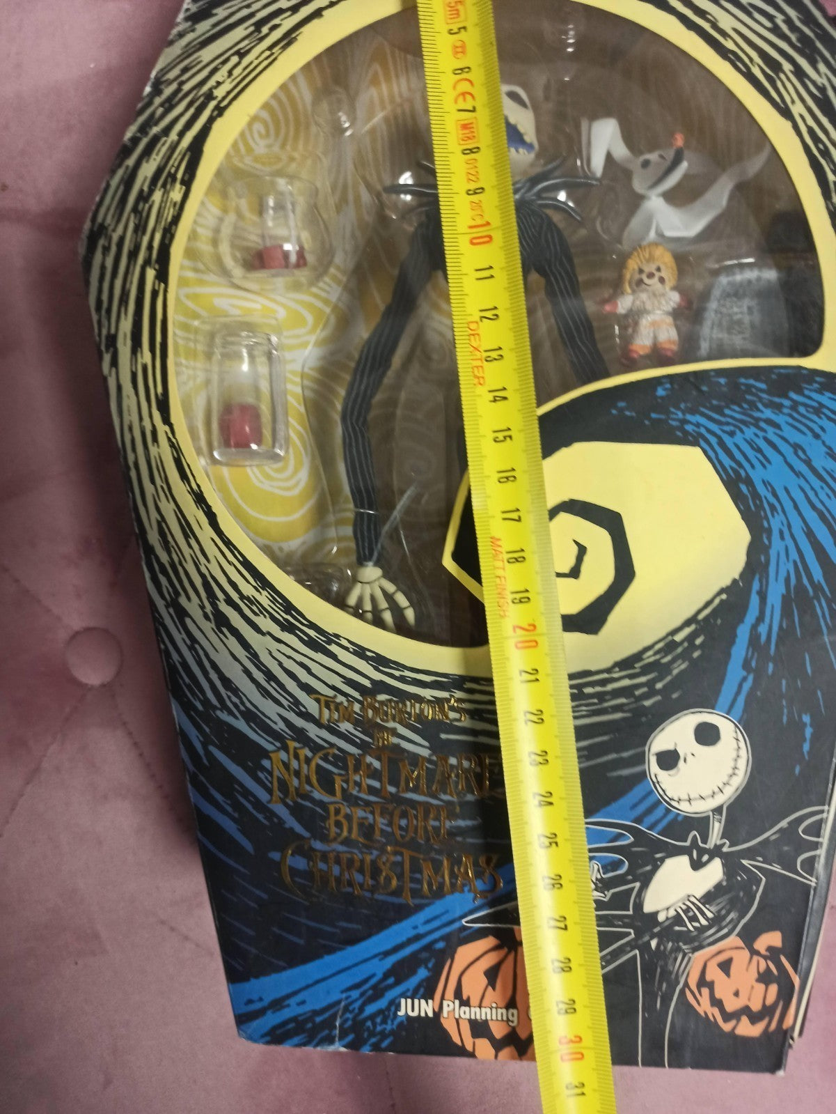 Poupée Jack Skellington Nightmare Before Christmas Jun Planning boîte accessoire