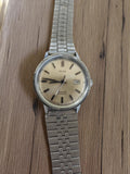 Montre homme Kelton automatique vintage, cadran champagne, bracelet métal
