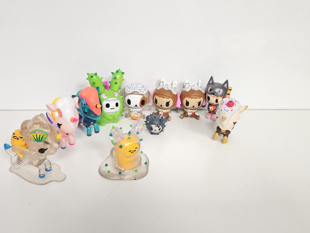 Lot figurines Tokidoki Donutina Dog Donutella vinyle rare vintage collection