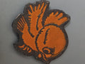 Vintage old pin, retro collector's badge, original accessory for enthusiasts
