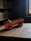 Camion miniature Matchbox vintage rouge ancien jouet métal état usé