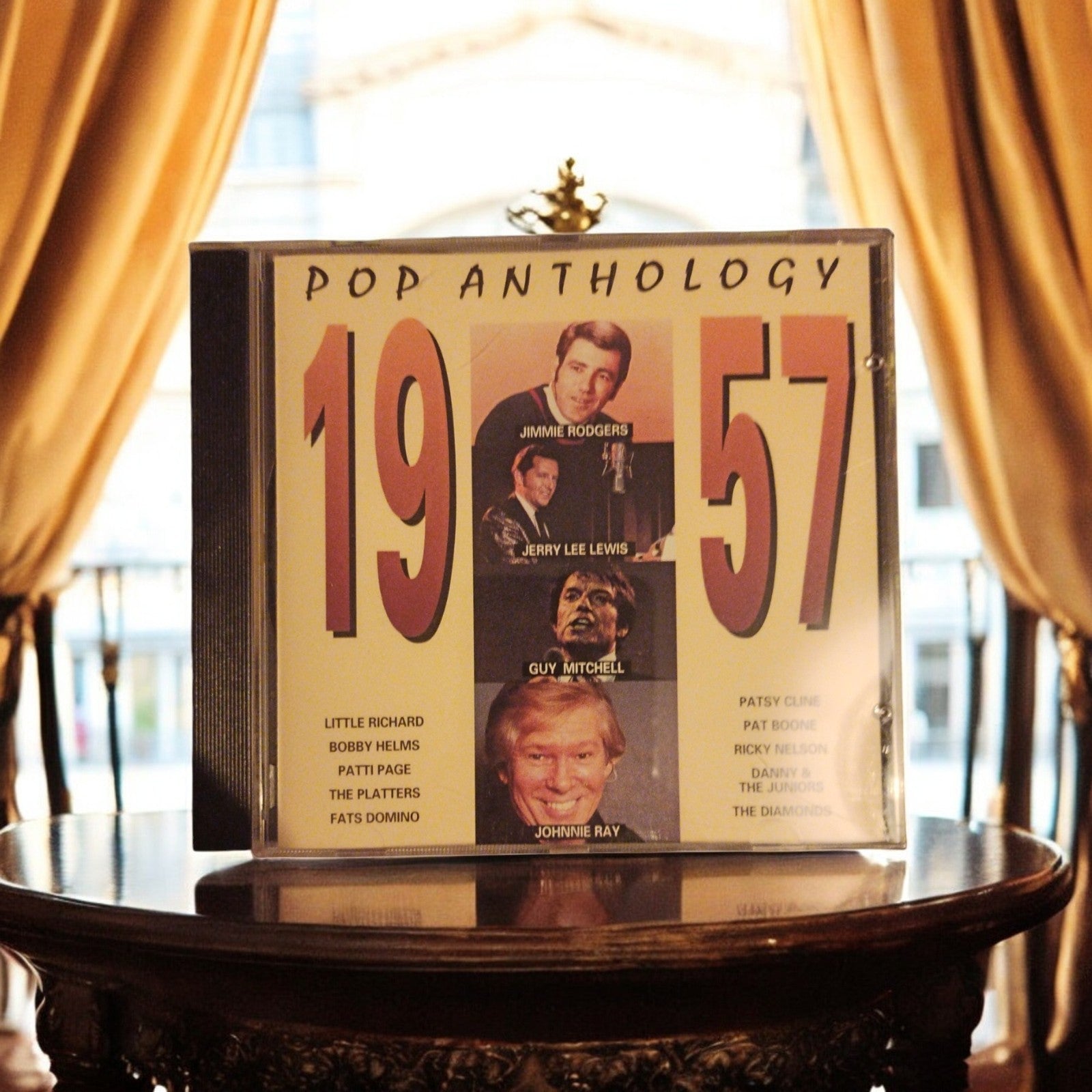 CD Pop Anthology 1957 Jimmie Rodgers Jerry Lee Lewis Little Richard Compilation