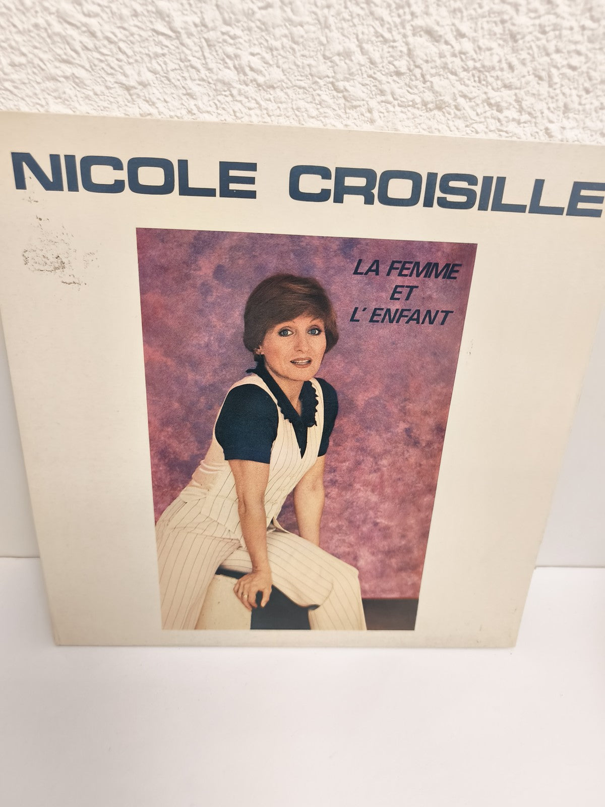 Vinyle 33 tours Nicole Croisille La Femme et l'Enfant pochette photo