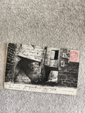 Carte postale CPA Gragnague-sur-Auron Vieille Ville timbre M.B. photo noir et bl