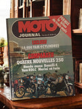 Magazine Moto Journal n°466 1980 vintage ancien rétro moto Yamaha Honda 250