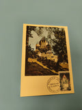 Enveloppe FDC Premier Jour 1964 Tour de César Provins illustration couleur