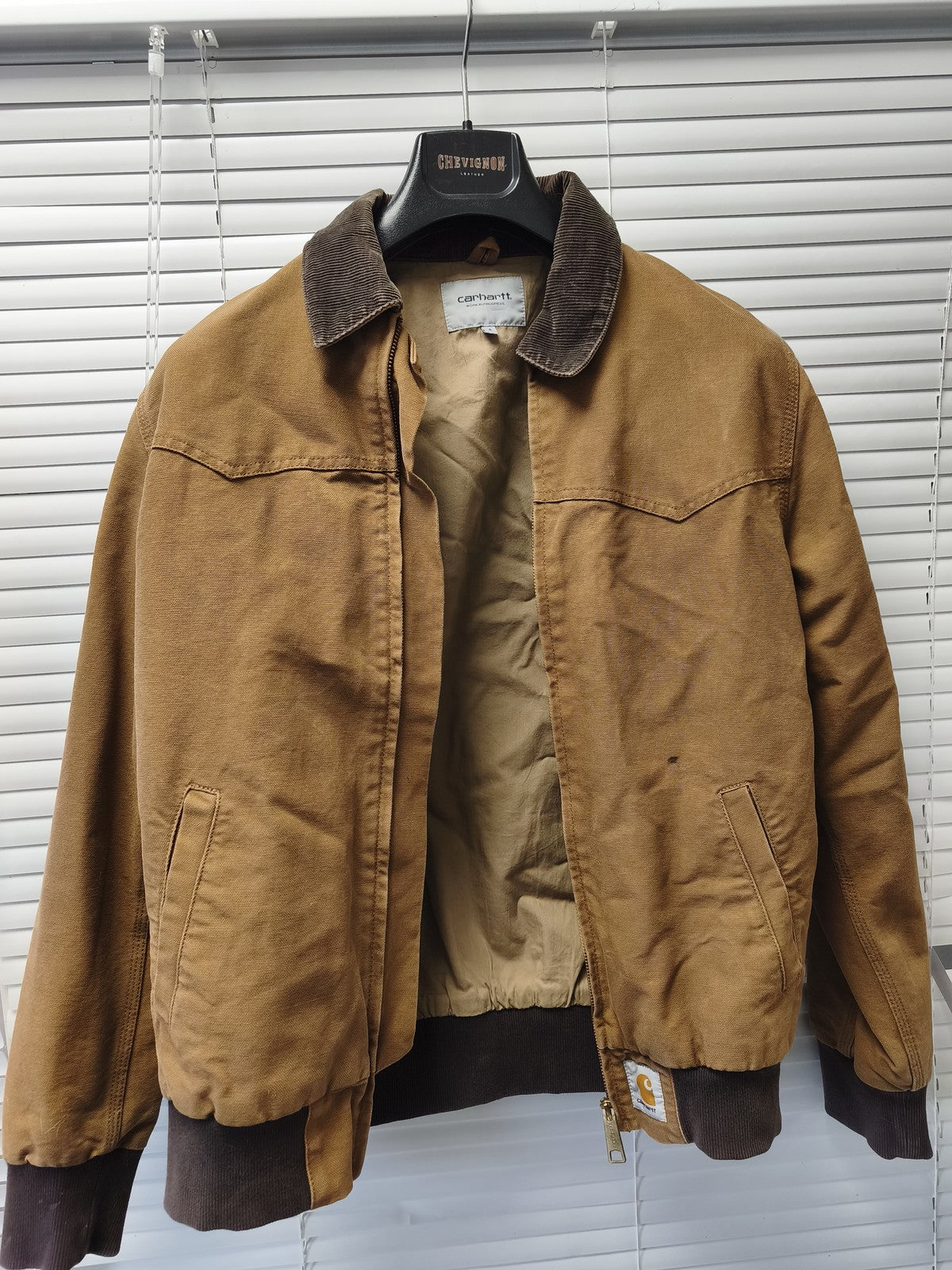 Veste blouson Carhartt vintage ancien rétro taille S homme streetwear collection
