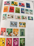 Timbres Somalie thématiques sport, faune, scouts, ONU, années 60 philatélie