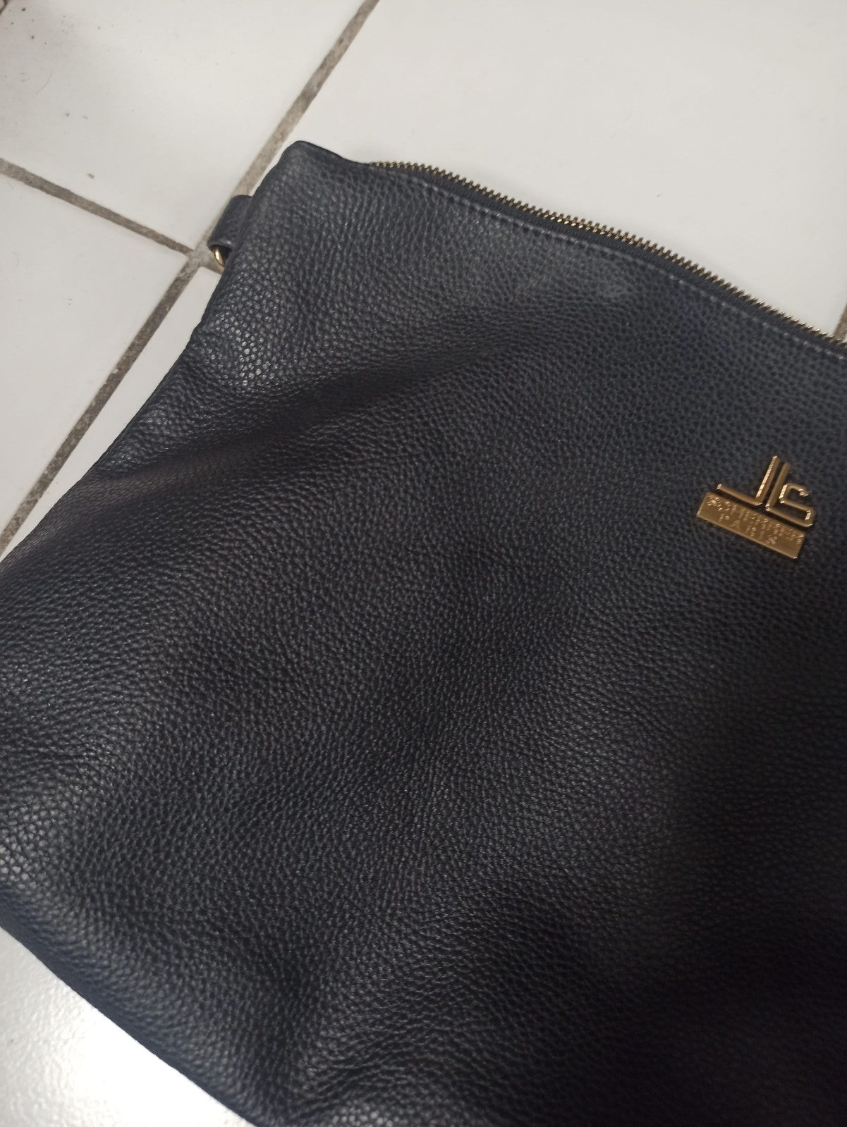 Sac trousse Jean Louis SCHERRER Paris Cuir